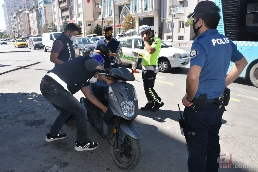 Son dakika: İçişleri Bakanlığından eş zamanlı uygulama: 1984 araç trafikten men edildi 12