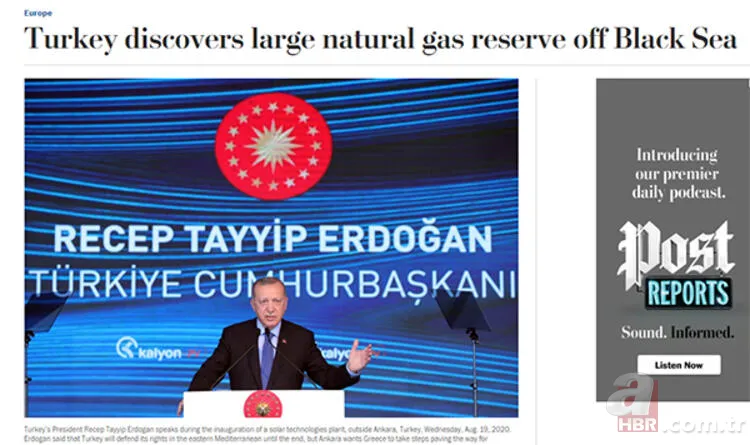 Karadeniz'de büyük keşif! Dünya basını Başkan Erdoğan'ın müjdesini böyle gördü 2