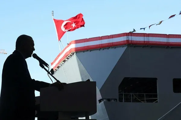 Donanmada gurur günü! Başkan Erdoğan da katıldı | Mavi Vatan’a taze kan: TCG Derya