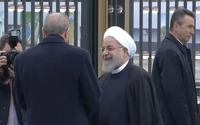 İran Cumhurbaşkanı Hasan Ruhani Ankara'da...