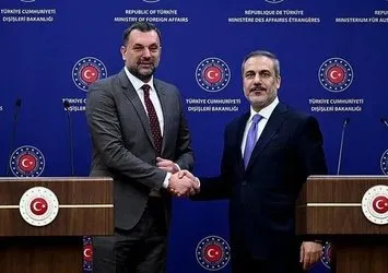 Dışişleri Bakanı Hakan Fidan Bosna-Hersek Dışişleri Bakanı ile görüştü