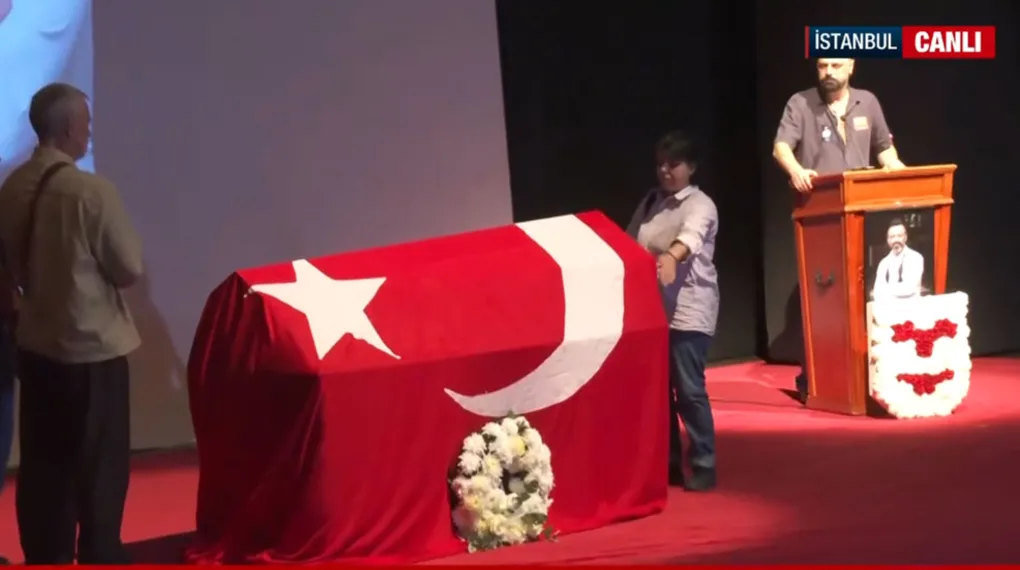 51 yaşında hayatını kaybeden Serhat Kılıç için tören düzenleniyor
