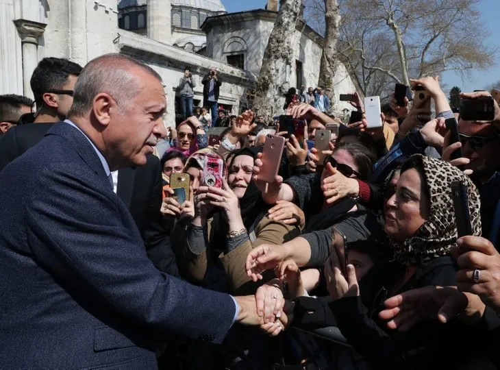 Başkan Erdoğan'a vatandaşlardan sevgi seli!