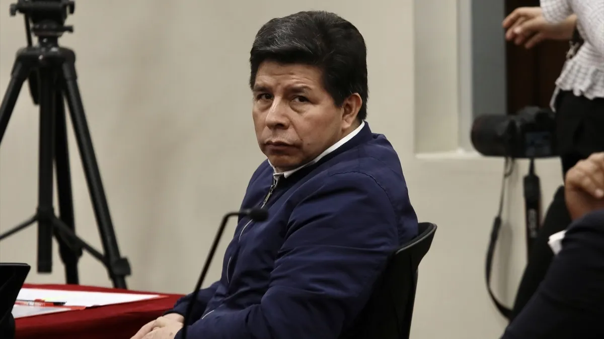 Peru'nun eski lideri Castillo'ya "isyan için komplo kurma" suçundan hapis! 11 yıl 5 ay ceza aldı