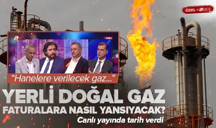 Yerli doğal gaz faturaları ne kadar düşürecek? Ekonomist Nejat Özonay A Haber ekranlarında tarih verdi