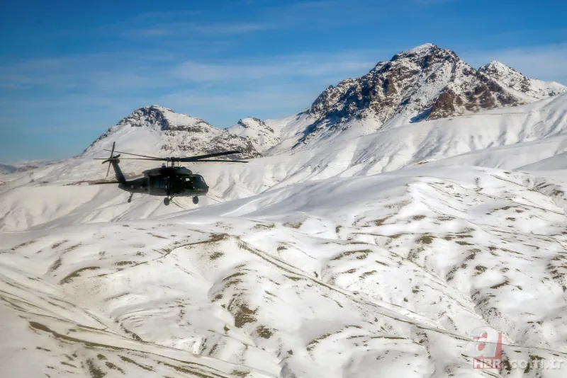 Karla kaplı dağlarda PKK'ya dondurucu darbe 10