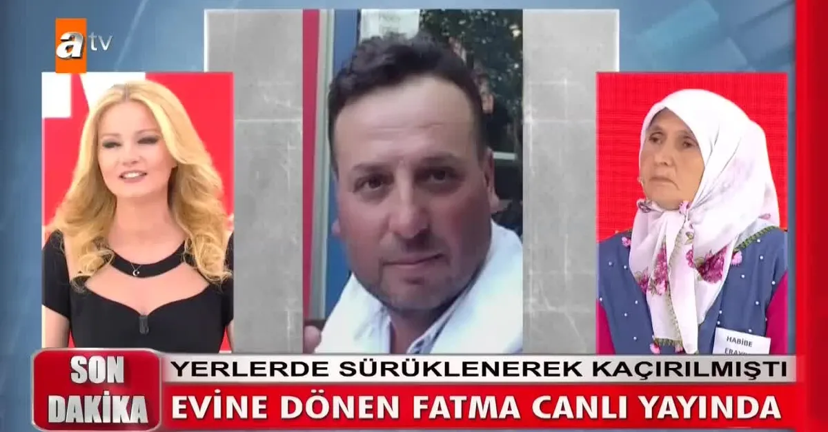 Müge Anlı'da aranan Fatma canlı yayında!
