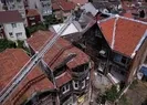 Fatihte 2 katlı tarihi ahşap binada yangın