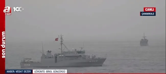 Saros Körfezi’nde Nusret 2023 davet tatbikatı! Tatbikat TCG Bayraktar’dan sevk ve idare ediliyor