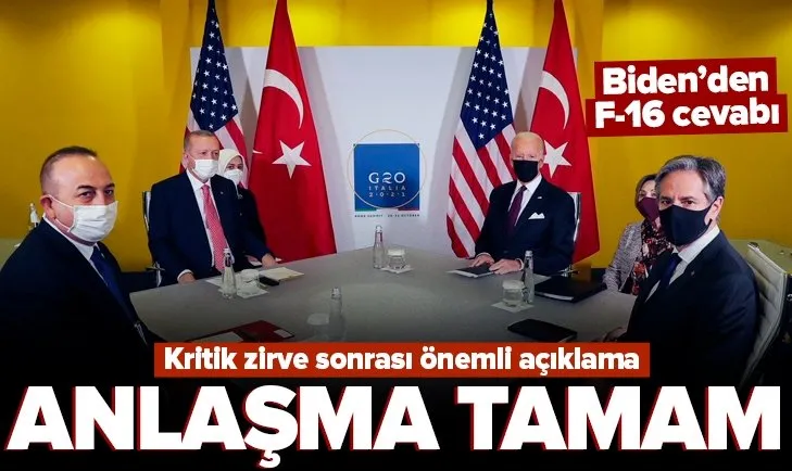 Son dakika: Başkan Erdoğan ABD Başkanı Biden ile bir araya geldi! İşte masadaki konular