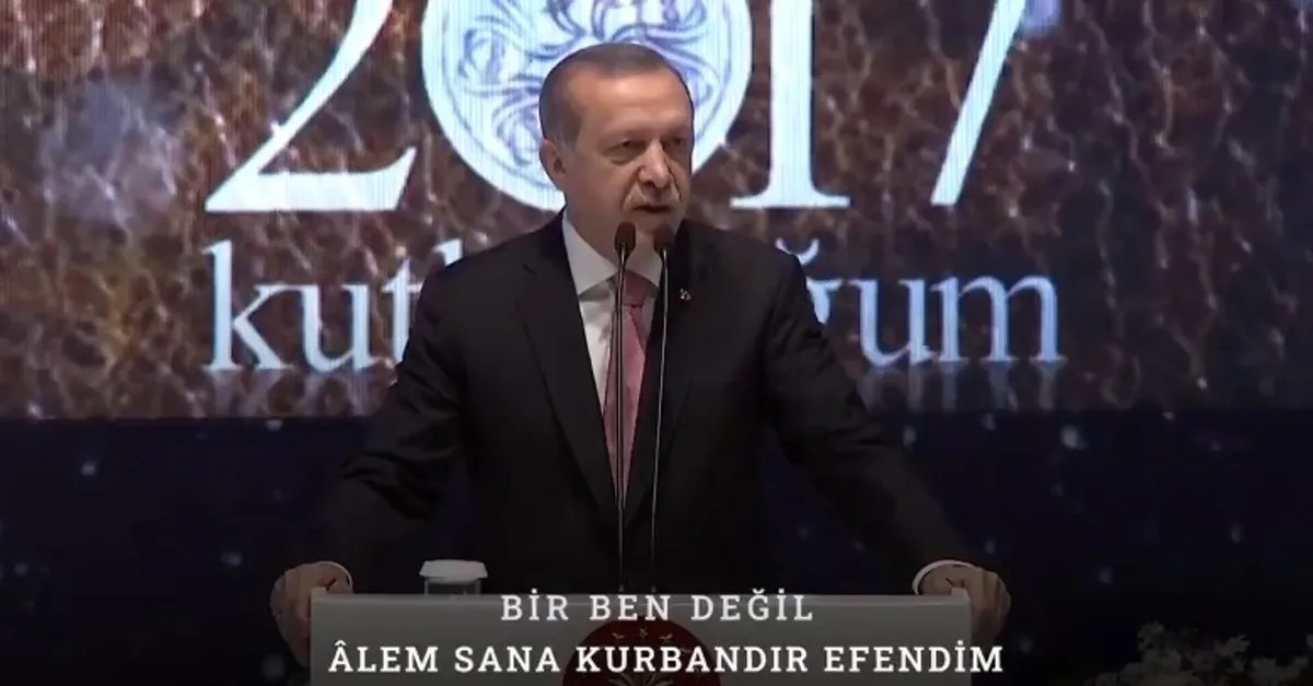 Başkan Erdoğan Mevlid Kandili'ni kutladı