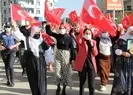 Zafere ulaşan anne HDP binası önünde halay çekti