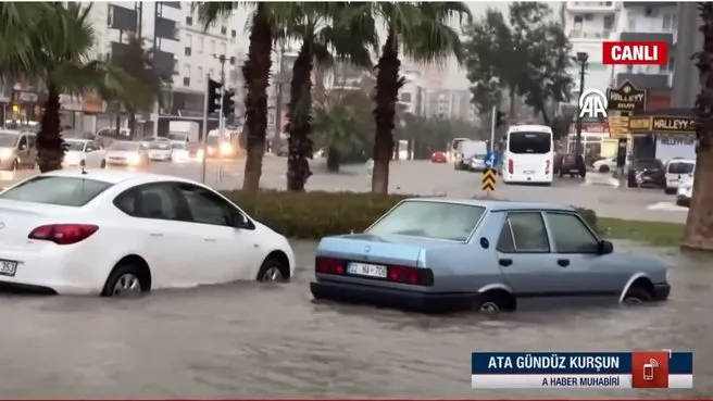 Antalya’da eğitime yağış engeli! 3 ilçede okullar yarın tatil