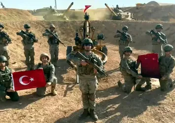 Mehmetçik'ten A Milli Takım'a büyük destek: Haydi Türkiye hep birlikte zafere