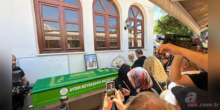 Ece İrtem son yolculuğuna uğurlandı! Cenaze törenindeki görüntülere Deniz Seki'den tepki 7