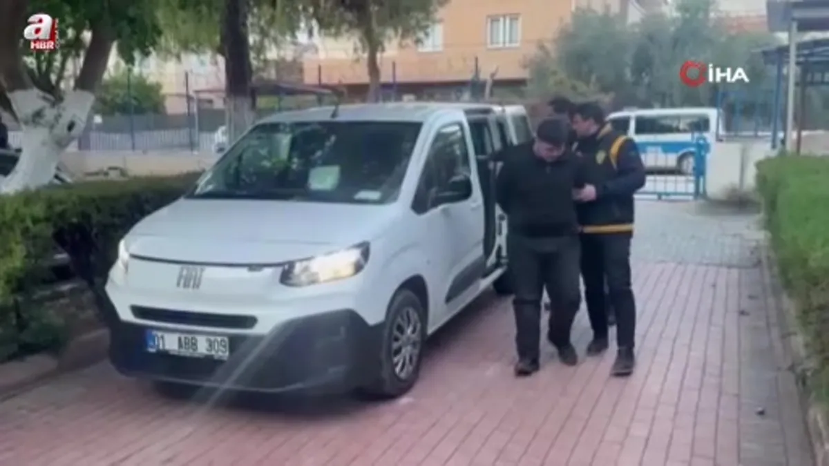 Adana'da taşlı saldırıyı iş yeri sahibi oğluna yaptırmış