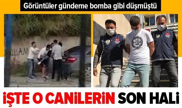 İstanbul’da gasp dehşeti! 7 Metreden aşağı atan 2 kişi yakalandı 2 kişi aranıyor