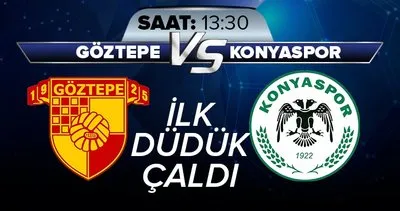 CANLI | Göztepe - Konyaspor maçı canlı anlatım izle
