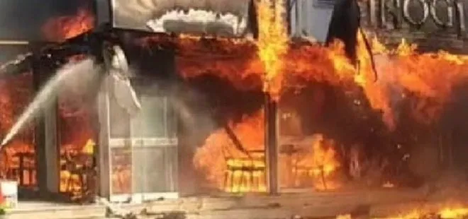 Bodrum’da fırında yangın çıktı! Alevler 3 işletme ve 2 eve sıçradı