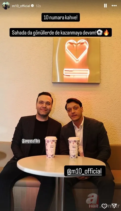 AK Parti MKYK üyesi Mesut Özil'den Espressolab paylaşımı: "10 numara kahve" 6