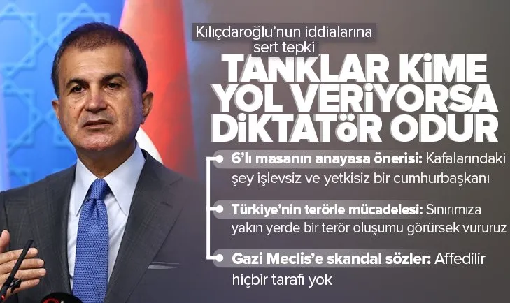 Son dakika: CHP lideri Kılıçdaroğlu’nun iddiaları | AK Parti Sözcüsü Ömer Çelik’ten önemli açıklamalar