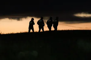 Facianın boyutu gün aydınlanınca ortaya çıktı!