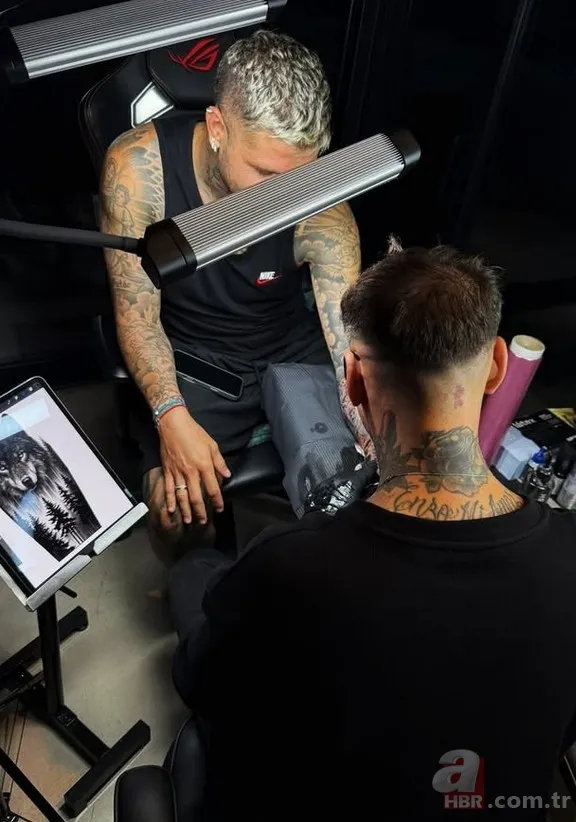 Wanda Nara tarihe karıştı! Icardi yeni dövmesini paylaştı 5