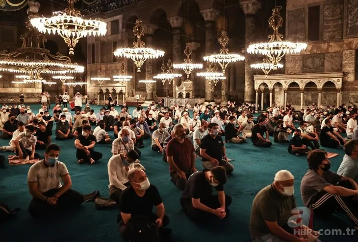 Başkan Erdoğan'dan Ayasofya Camii paylaşımı: Ezanların, salavatların, hatmi şeriflerin sesleri kıyamete kadar eksik olmayacak