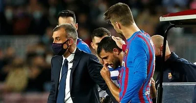 Sergio Agüero hastaneye kaldırıldı! Maçın ilk yarısında nefes almakta zorlandı