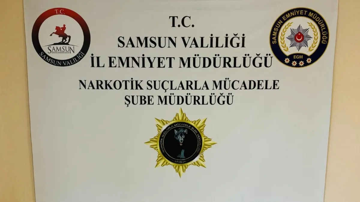 Samsun'da narkotik ekiplerinden peş peşe operasyon