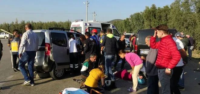 Bursa’daki trafik kazasında 10 kişi yaralandı