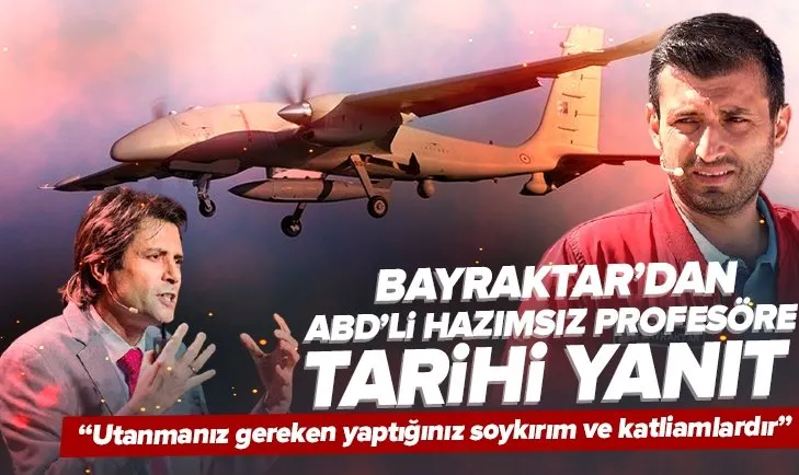 Selçuk Bayraktar’dan ABD’li profesör Max Tegmark’a tarihi yanıt! Utanmanız gereken yaptığınız soykırım ve katliamlardır