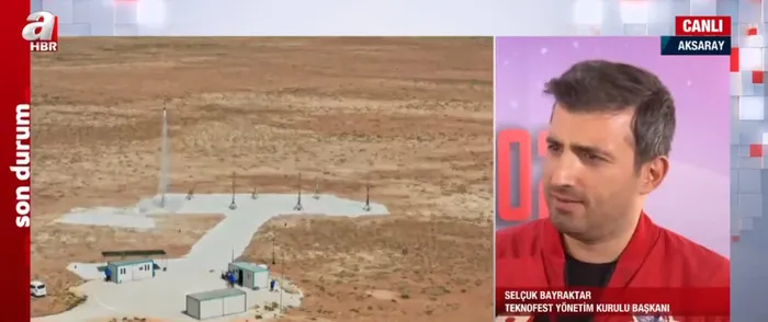 Tuz Gölü’nde TEKNOFEST rüzgarı! Bakan Kacır ve Selçuk Bayraktar A Haber’de