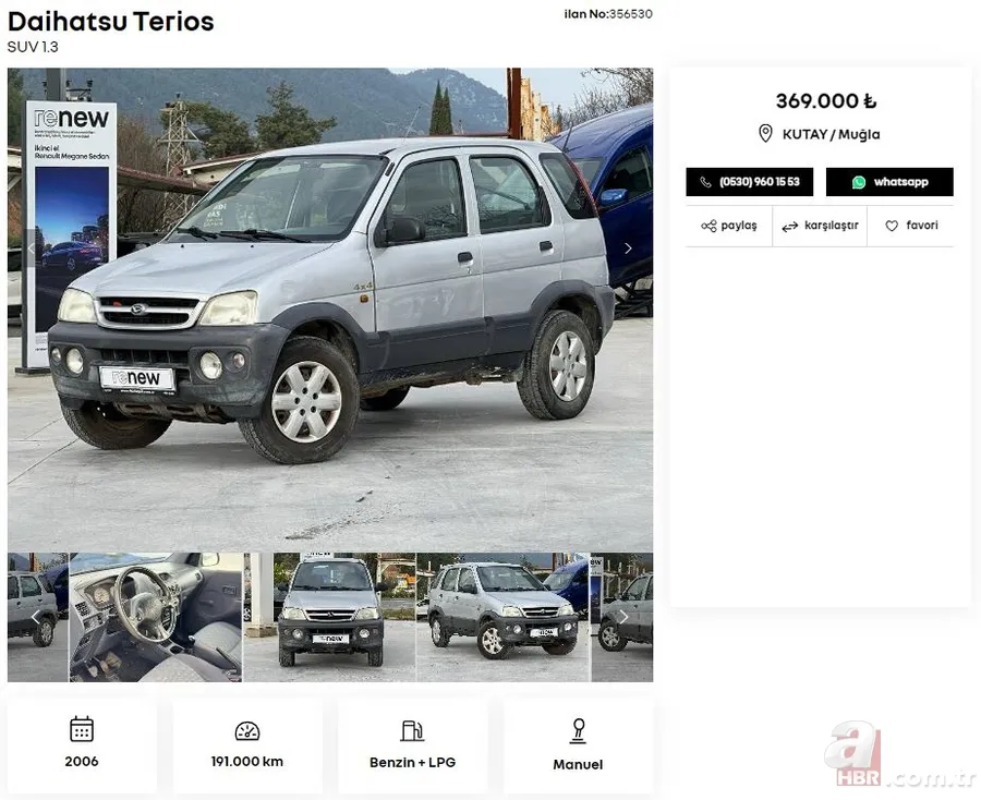 197 bin TL'ye satılık araç var! 2. El araç fiyatlarını yeniledi! İşte Volkswagen, Hyundai, Fiat, Renault, Peugeot, Opel… 17