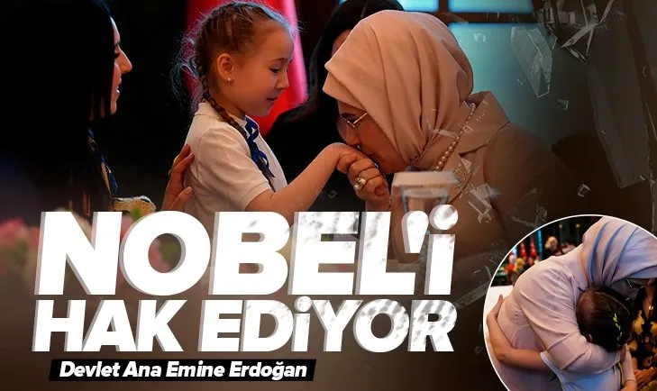 Son dakika: Sabah yazarı Şebnem Bursalı yazdı: Devlet Ana Emine Erdoğan! Nobel Barış Ödülü’nü hak ediyor