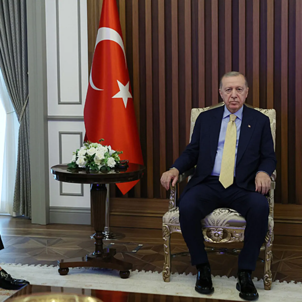 Başkan Erdoğan milli basketbolcu Alperen Şengün'ü kabul etti