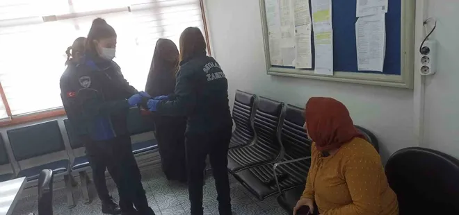 Dilenen kadının üstünden 6 bin lira çıktı