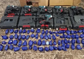 Matkap kutusunda uyuşturucu hap sevkiyatına operasyon