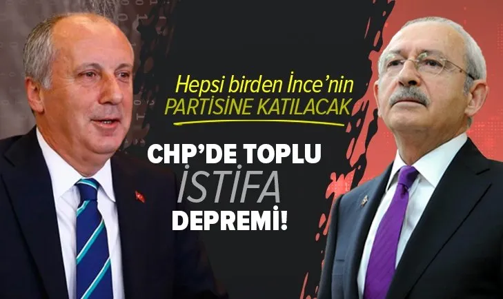 CHP’deki istifalar Sivas'a da sıçradı! İlçe Başkanı ve 52 üye Muharrem İnce'ye katıldı