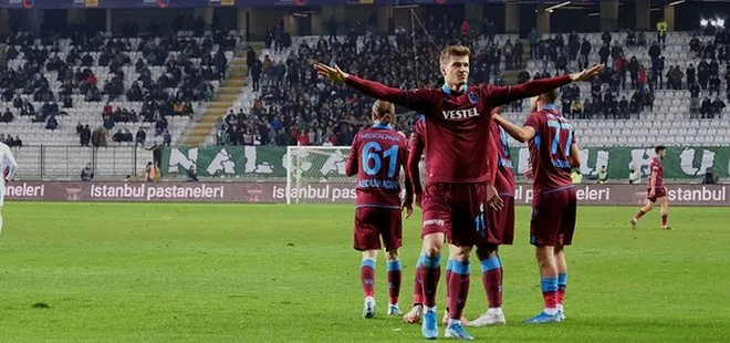 Trabzonspor Konya’da 1-0 kazandı