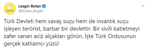 HDP'li Lezgin Botan'dan Türk halkına ve askerine ağır hakaretler - 3