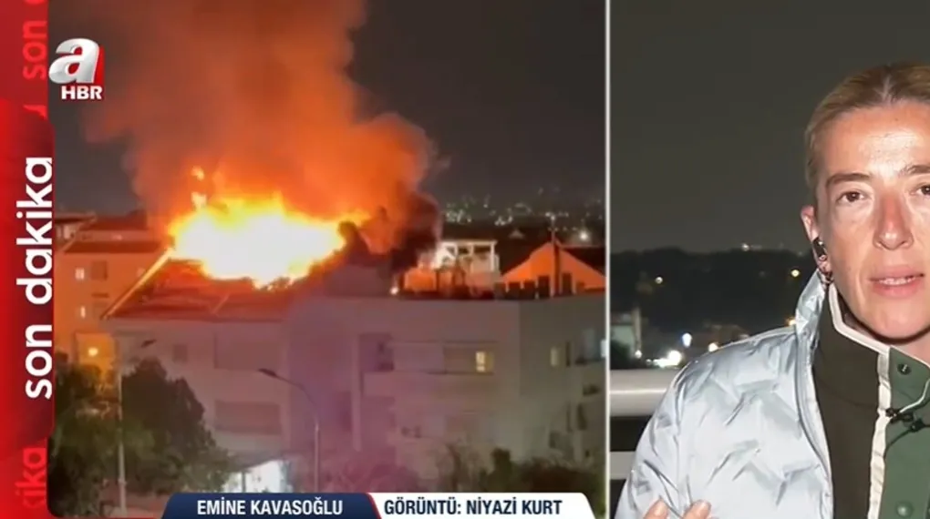 İsrail'de füze yağmuru: Tel Aviv alev alev!