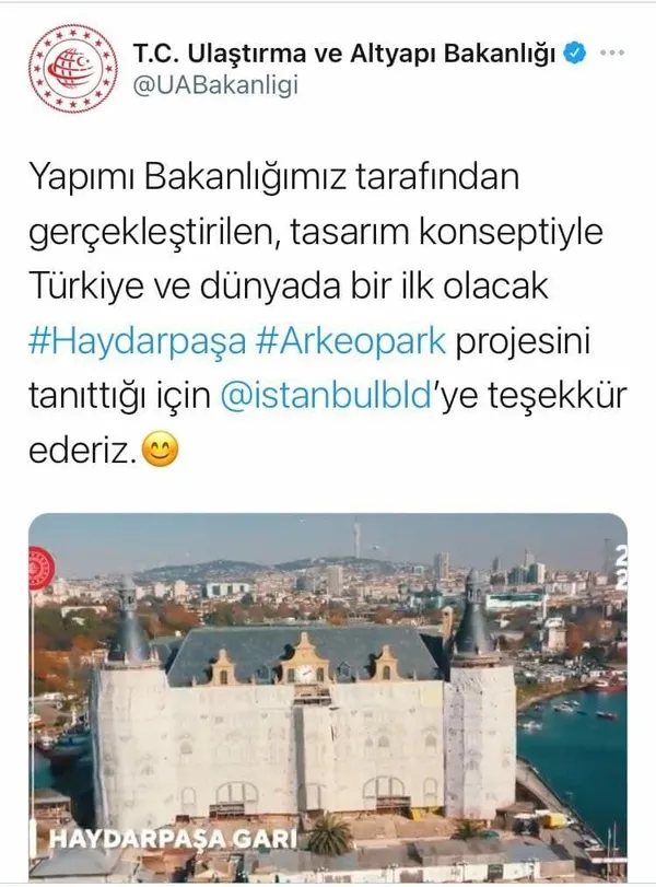 İBB’nin ’Haydarpaşa’ yalanı çöktü! Bakanlık duyurdu