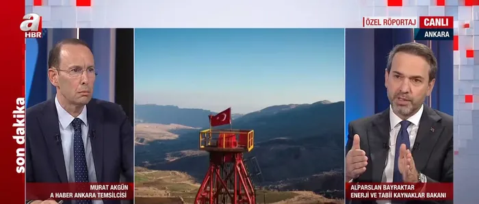 Enerji ve Tabii Kaynaklar Bakanı Alparslan Bayraktar A Haber’de! Körfez ülkeleriyle 29,7 milyar dolar enerji anlaşması