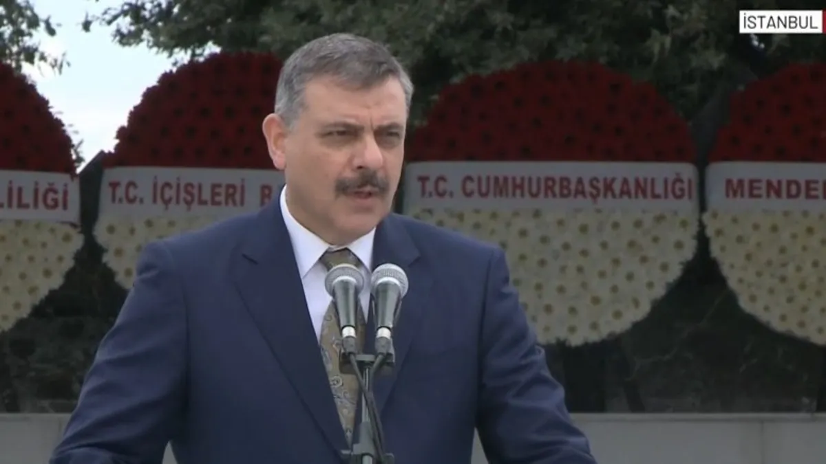 İçişleri Bakanı Mustafa Çiftçi açıkladı: Namık Gedik'in kabri taşınacak
