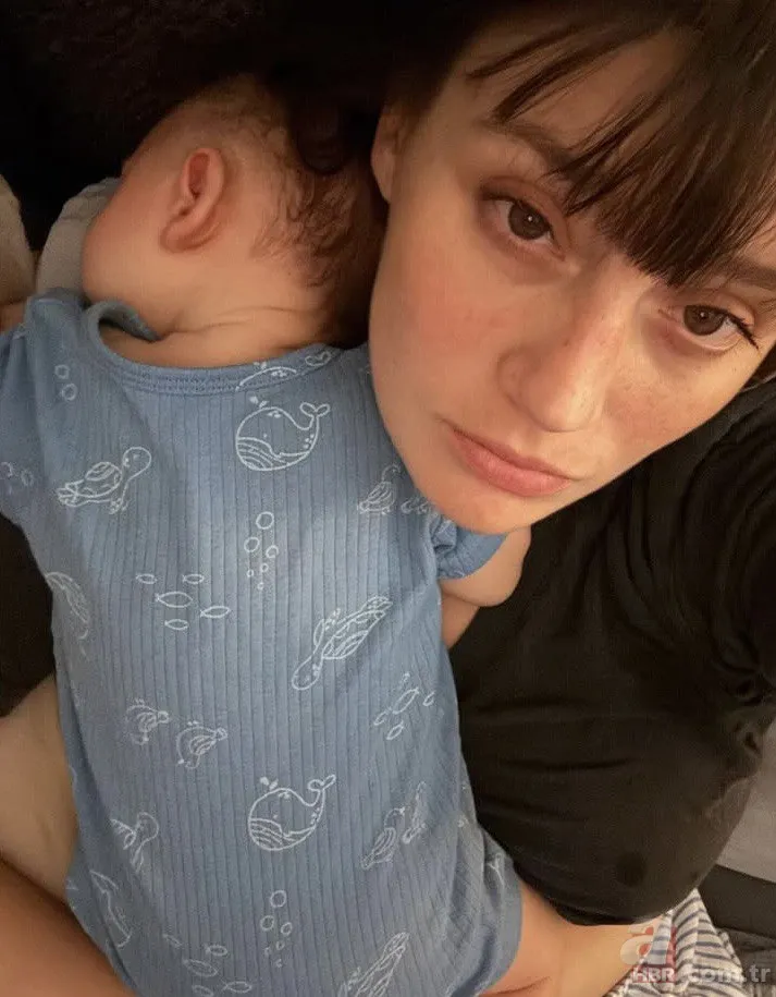 Gizem Karaca minik kızıyla paylaştı! "Son 3 ayımız" 6