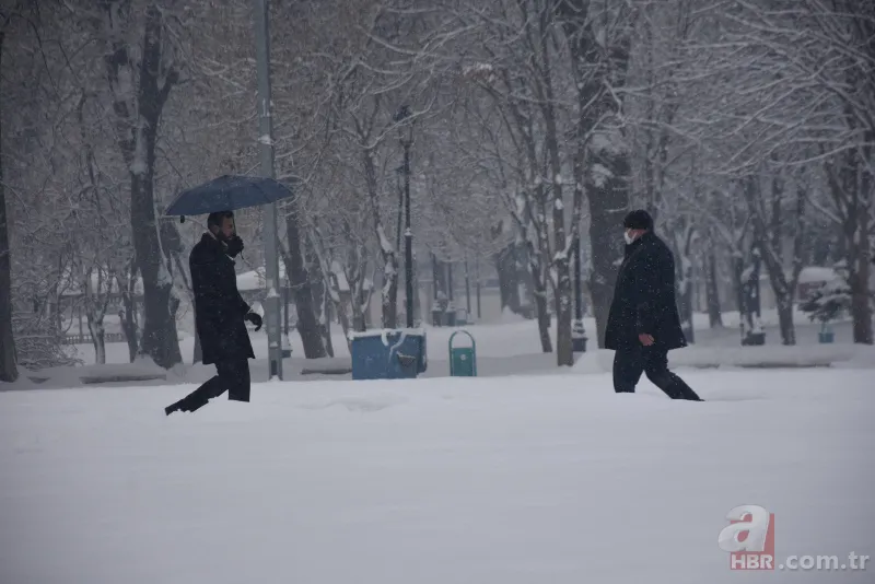Türkiye kar altında! Onlarca şehirden enfes kar manzaraları 17
