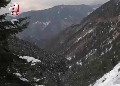 Zigana Dağı’nda kar yağışı etkili