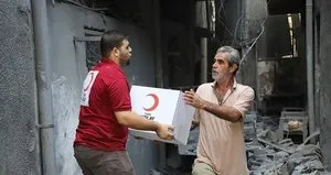 Türk Kızılay’ı Gazze’ye nefes oluyor