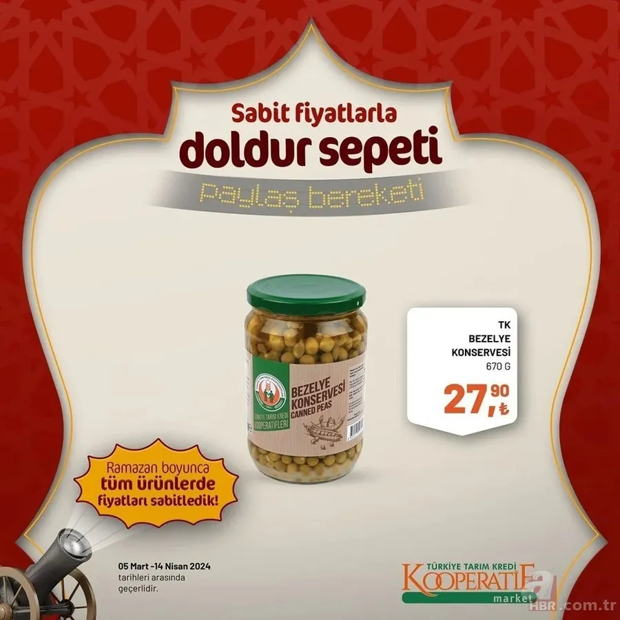 Tarım Kredi Market 30 Mart indirim kataloğu yayınladı! Kaşar peynir 205,00 TL’ye, tost peyniri 185,00 TL’ye, tereyağı 259,00 TL’ye, süt 22,50 TL’ye satışta 7